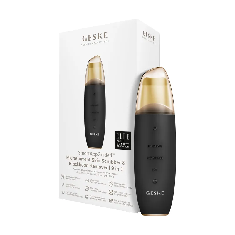 Geske APP GUIDED exfoliante facial 9 en 1 #negro
