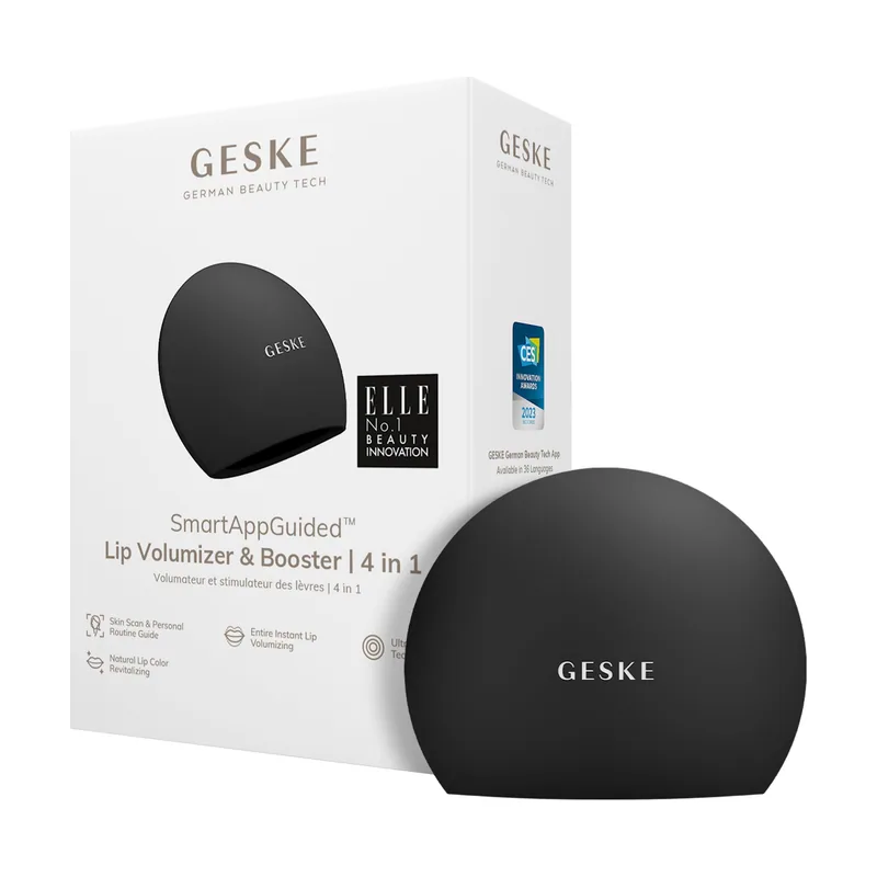 Geske APP GUIDED voluminizador labial & booste 4 en 1 #negro
