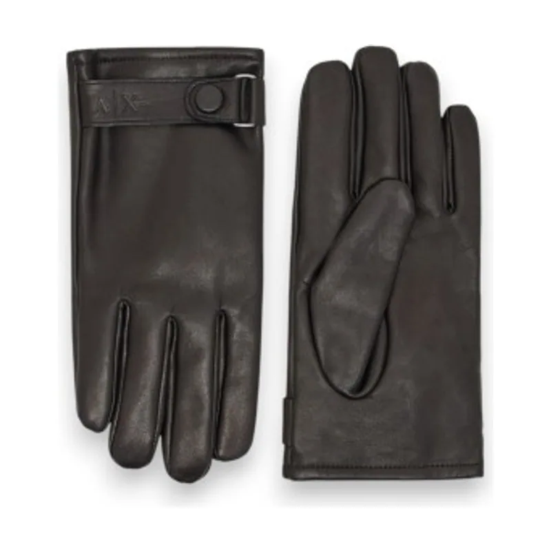 A|X Armani Exchange Guantes de piel XM001969AF19481UC001