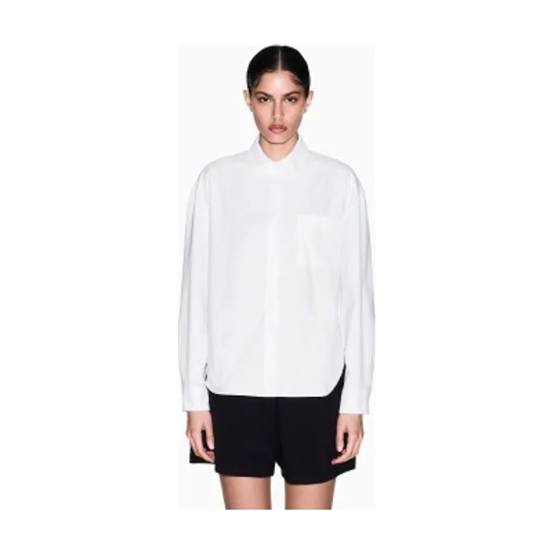 A|X Armani Exchange Camisa Oxford corta de algodón XW001423AF16624U0002