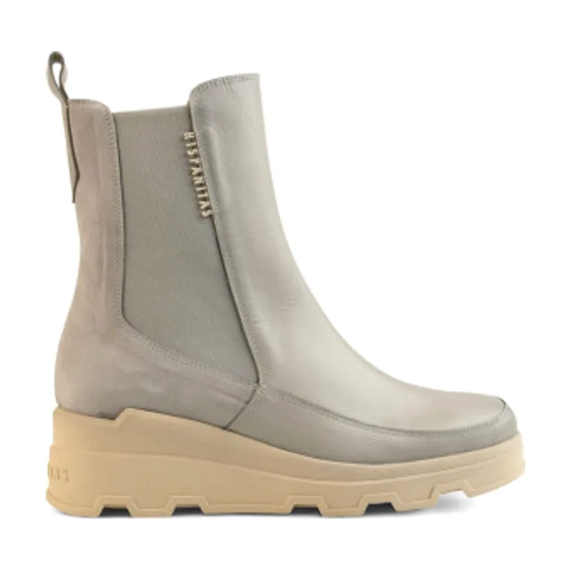 Hispanitas Botines de piel con cuña Iron HI243692