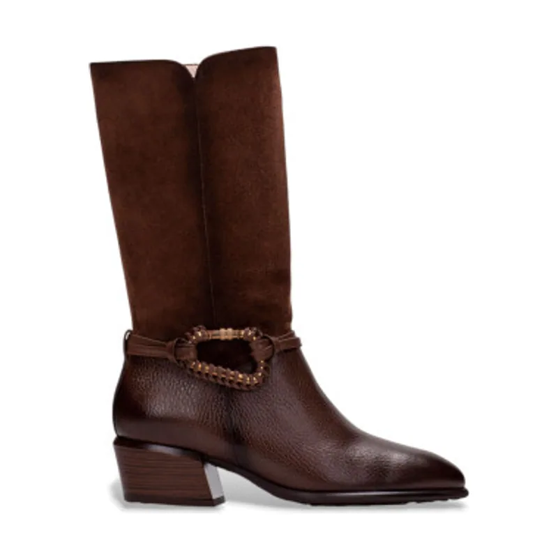Hispanitas Botas de Piel Verona PHI254298