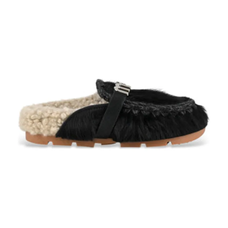 Mou Zapatillas de Piel Pony Logo MU.FW431000D