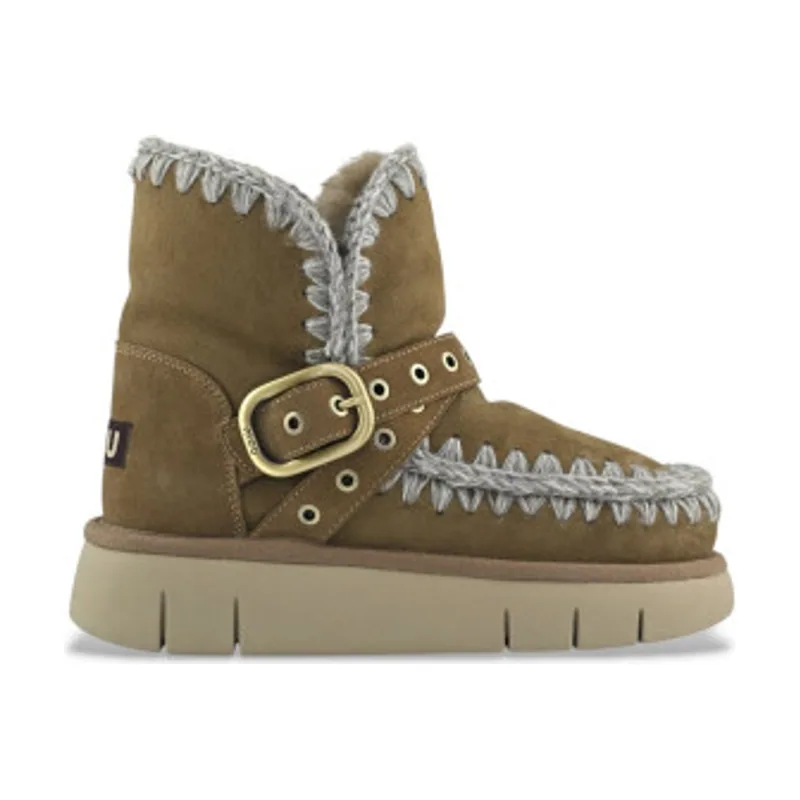Mou Botines de Piel Strap MU.FW531021A