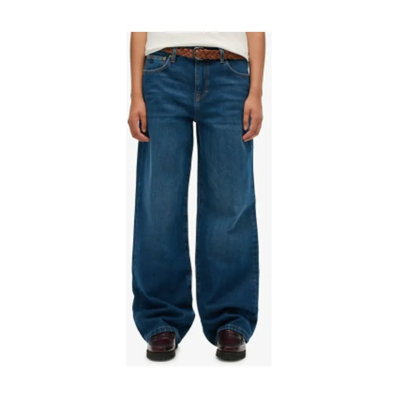 Superdry Jeans mid rise wide leg jean W7011267A
