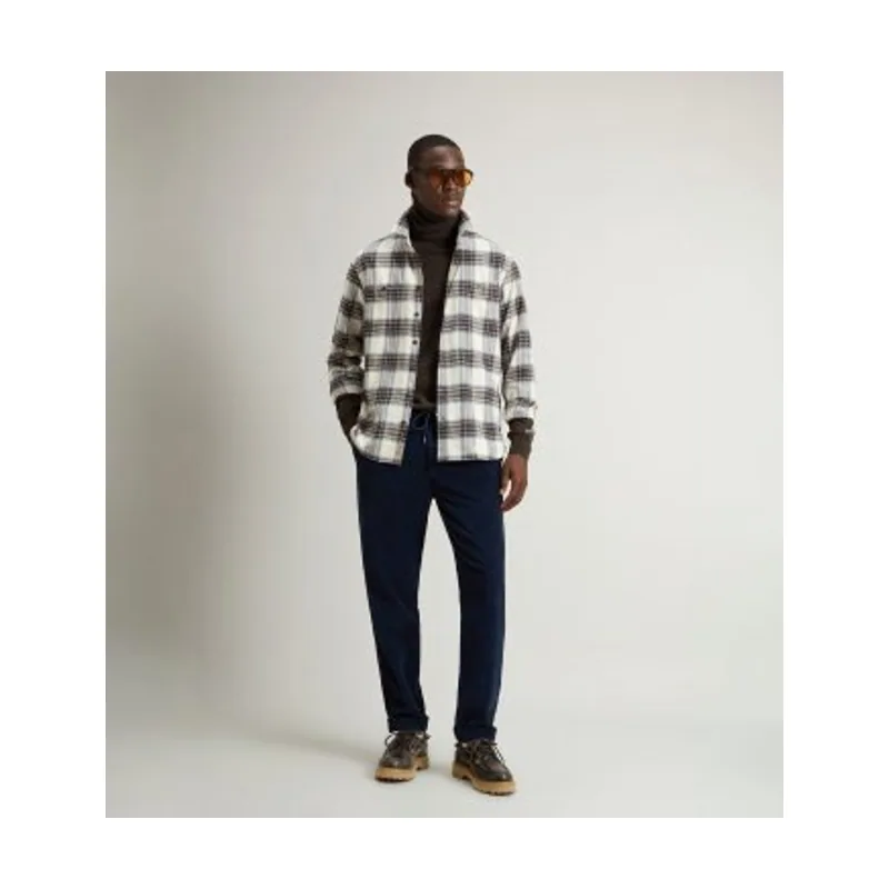 Woolrich Camisa a cuadros de franela CFWOSI2001MRUT5058