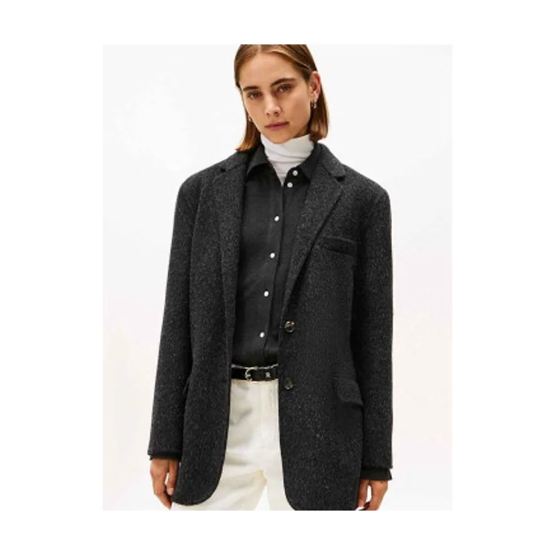 Tommy Hilfiger Blazer de corte oversize WW0WW46856