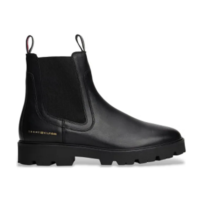 Tommy Hilfiger Botines de Piel Chelsea FW0FW08775