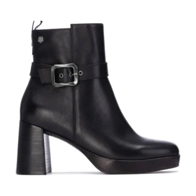 Carmela Botines de piel 162533 16253304-NEGRO