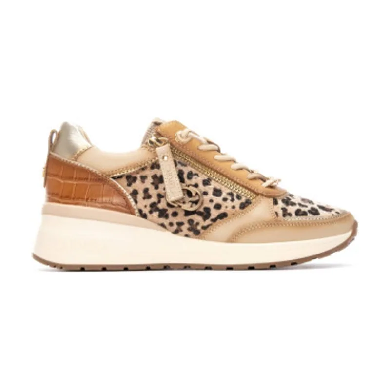 Carmela Zapatillas de piel 162653 16265301-BEIGE