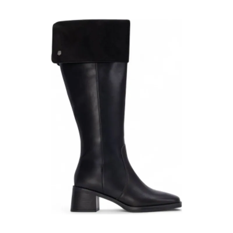 Carmela Botas de Piel 162691 16269102-NEGRO
