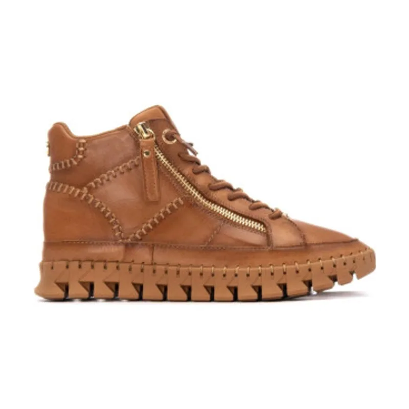 Botines de piel 162708 16270801-CAMEL