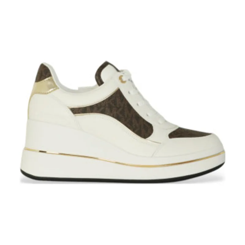 Michael Kors Zapatilla Emmy de piel 43F5EMFS4L