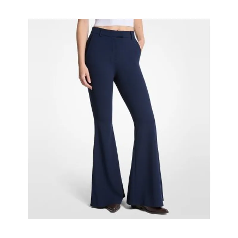 Michael Kors Jeans acampanados de crepé elástico MF430PH667
