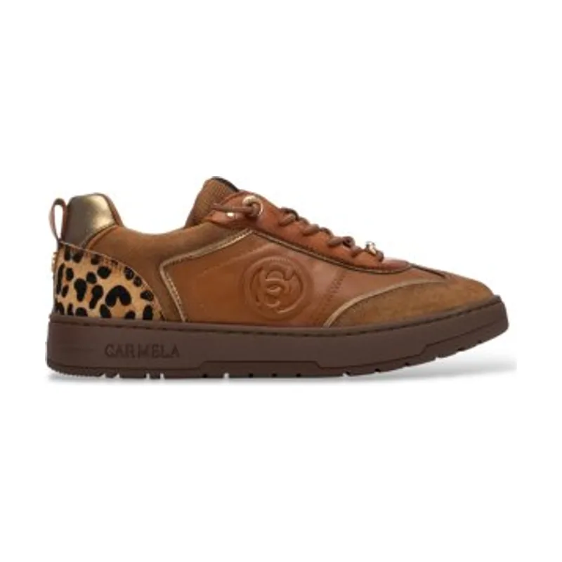 Zapatillas de Piel 162504 16250403-CAMEL