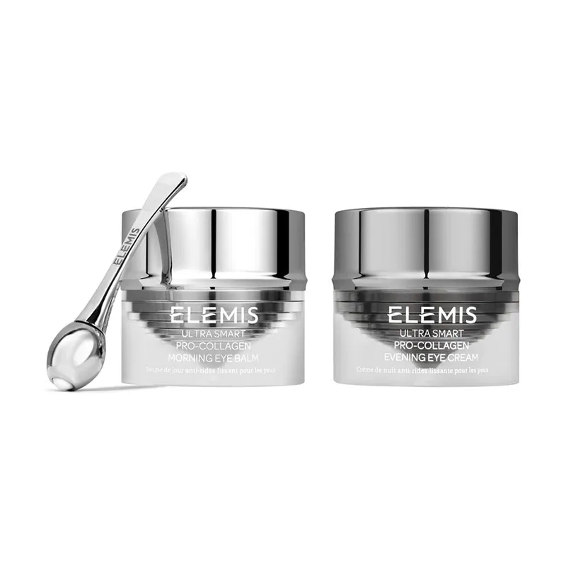 Elemis Ultra Smart PRO-COLLAGEN Evening EYE Cream DUO Estuche 2 pz