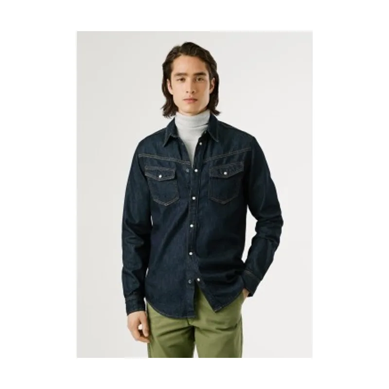 Pepe Jeans Camisa Western Rinse PM3090809
