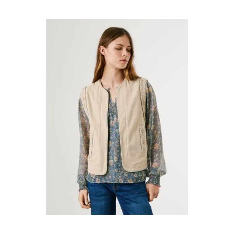 Pepe jeans Chaleco Saura PL4024344