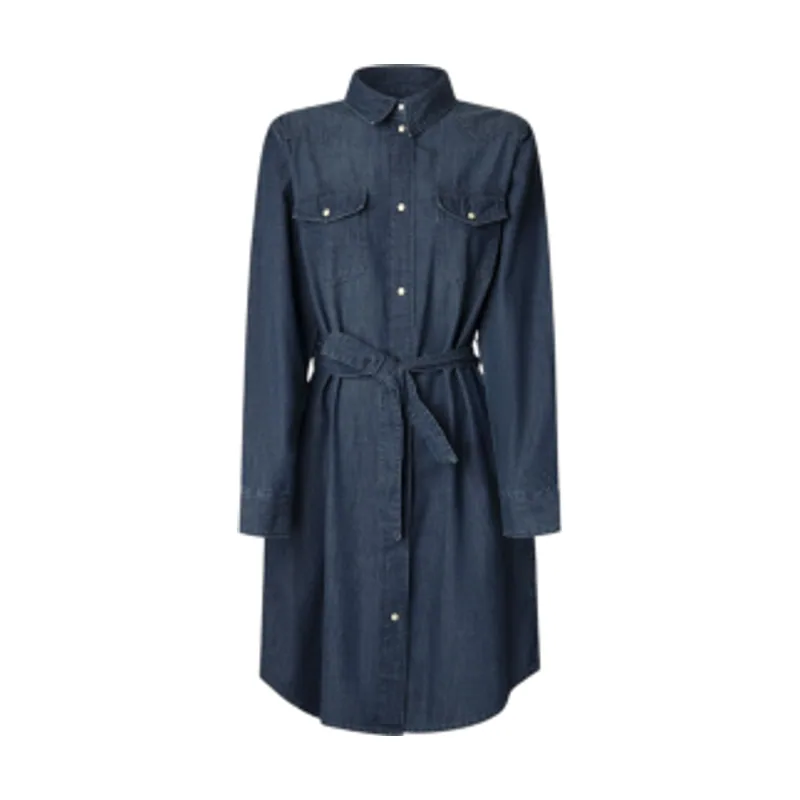 Pepe Jeans Vestido Camisero Denim PL95376845A0