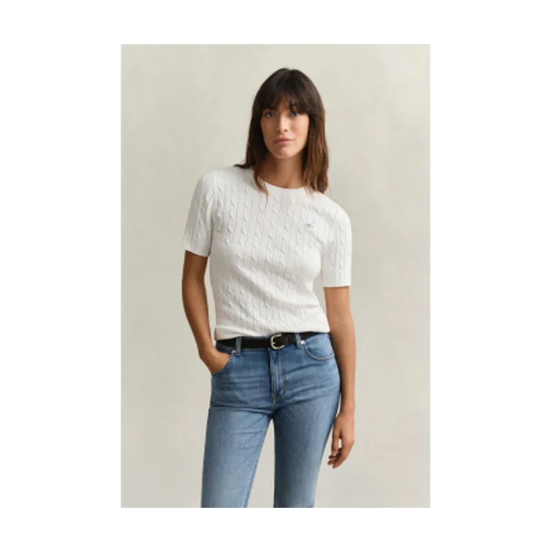 Gant Jersey de punto de ochos en algodón elástico 4800105