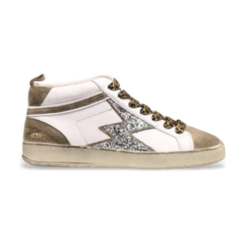 Zapatillas de Piel Iconic Mid IMD140