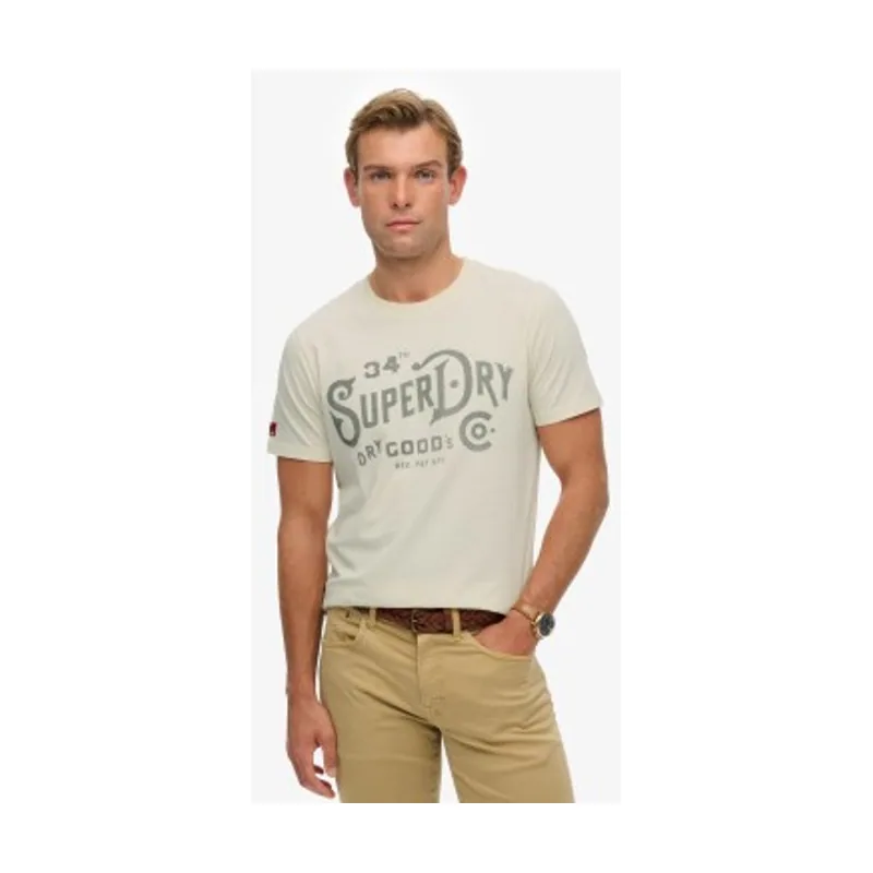 Superdry Camiseta Heritage Brand Relaxed M1012229A