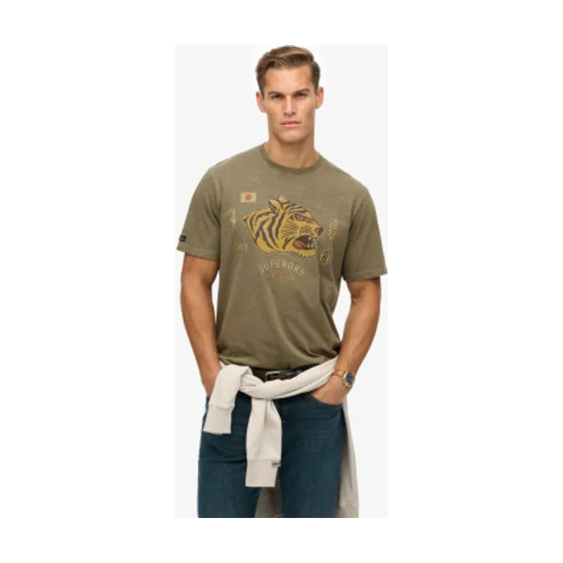 Superdry Camiseta Campaign Souvenir M1012238A