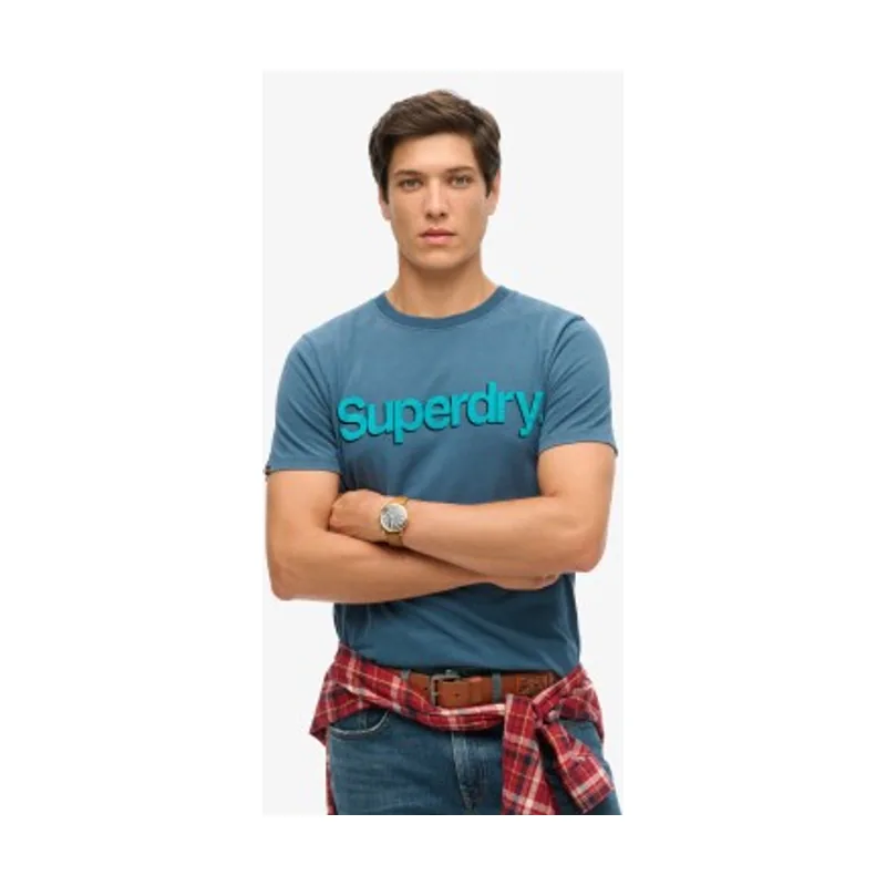 Superdry Camiseta Classic Core Logo Shadow M1012197A