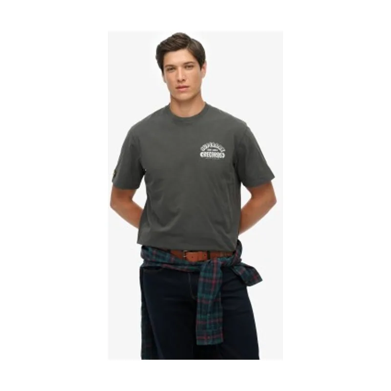 Superdry Camiseta Record Label Oversized M1012252A