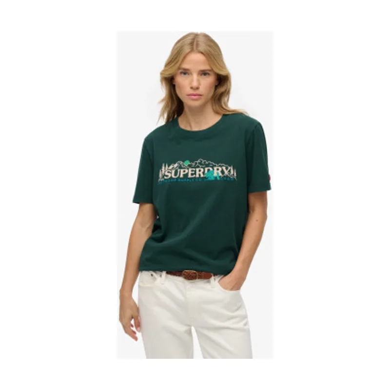 Superdry Camiseta Supply Co Relaxed W1011735A