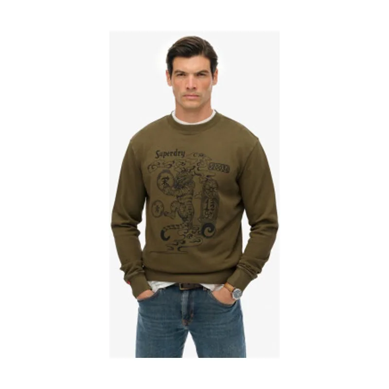 Superdry Sudadera Tokyo Narrative Loose M2014249A