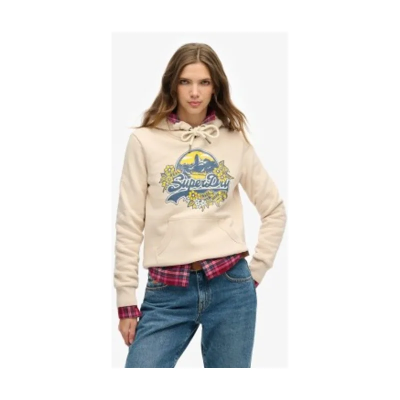 Superdry Sudadera con capucha Floral W2012535A