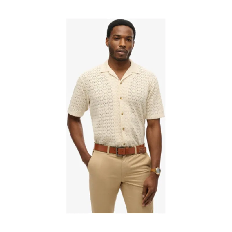 Superdry Camisa Knitted Texture M4011058A