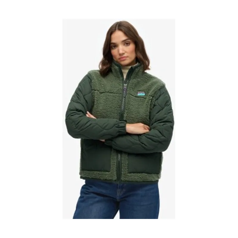 Superdry Chaqueta Fleece Hybrid W5011934A