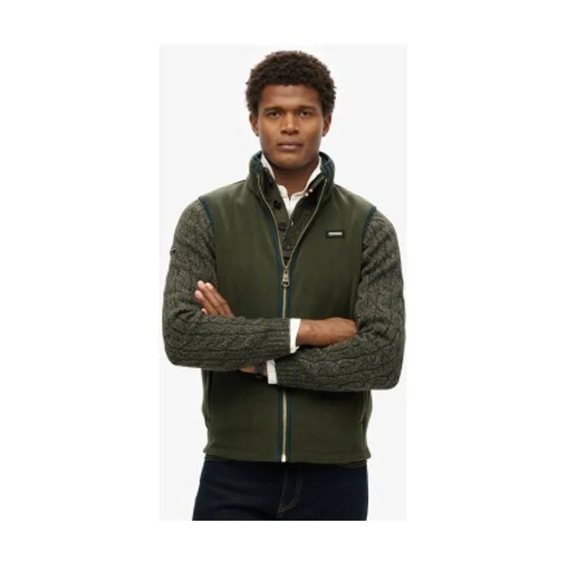 Superdry Chaleco Estate Fleece Gilet M5012157A