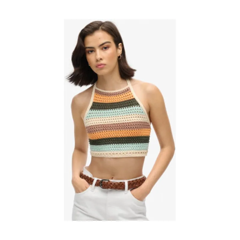 Top Halter Crochet W6011988A