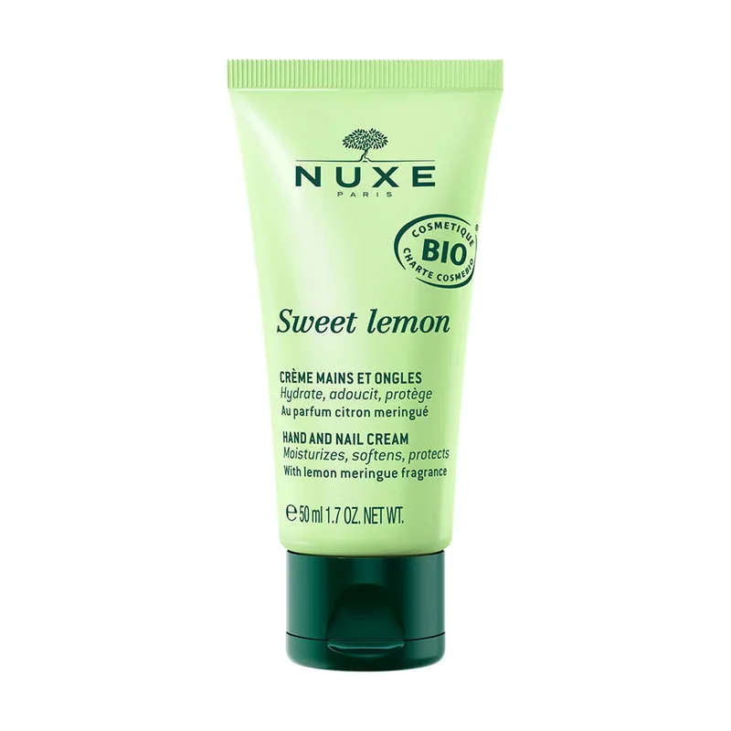 Nuxe SWEET LEMON crema de manos y uñas 50 ml