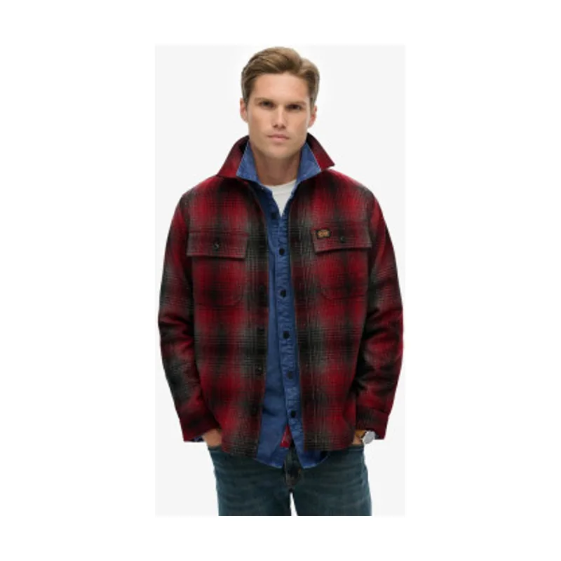 Superdry Camisa Wool Miller Overshirt M4011050A