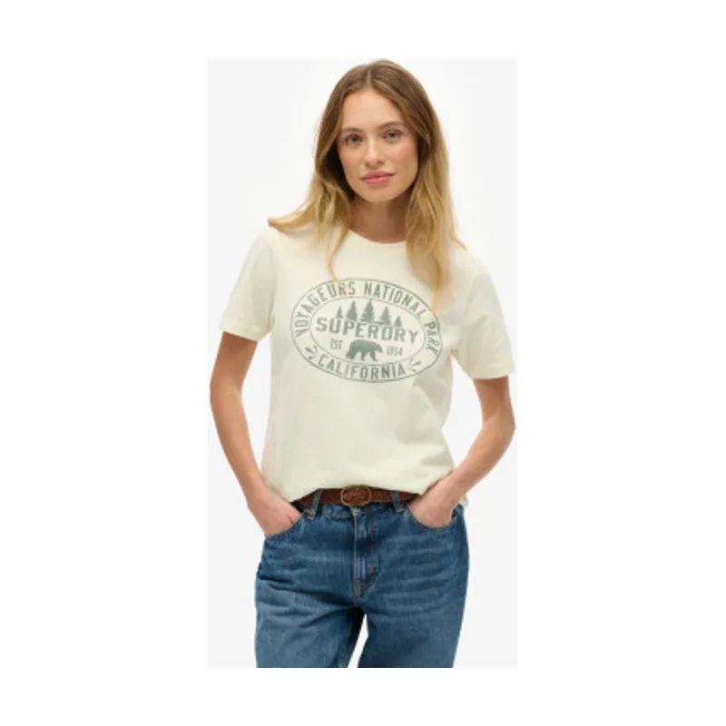 Superdry Camiseta Lo-Fi Outdoors Relaxed W1011762A