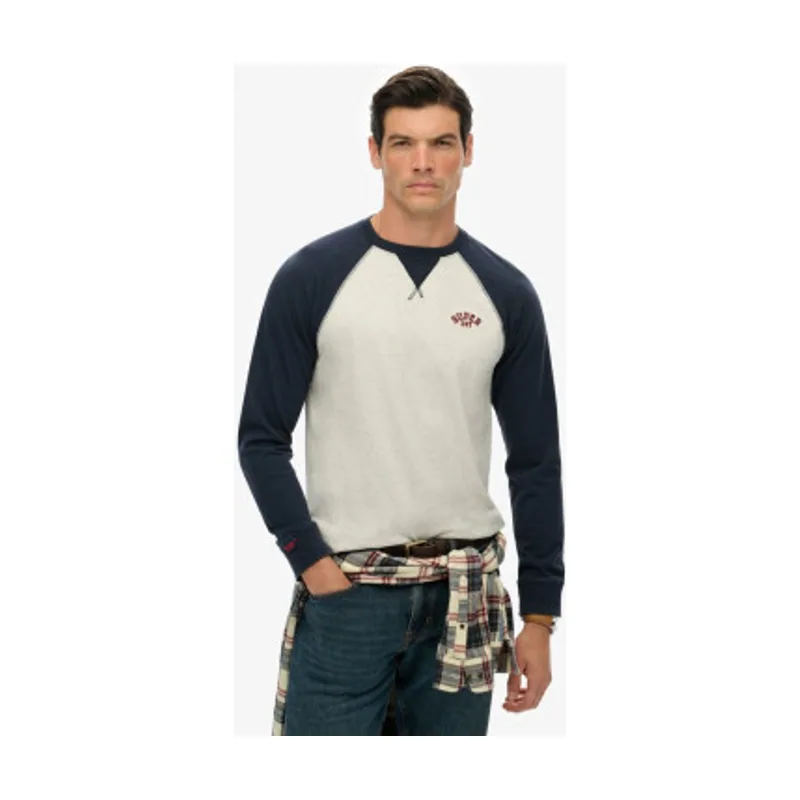 Camiseta Vintage Athletic Baseball Top M6010915A