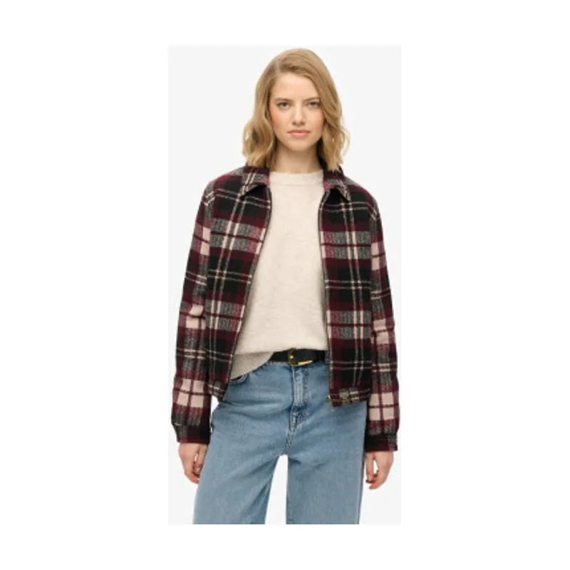 Superdry Chaqueta Checked Ranch Quilted W5011945A