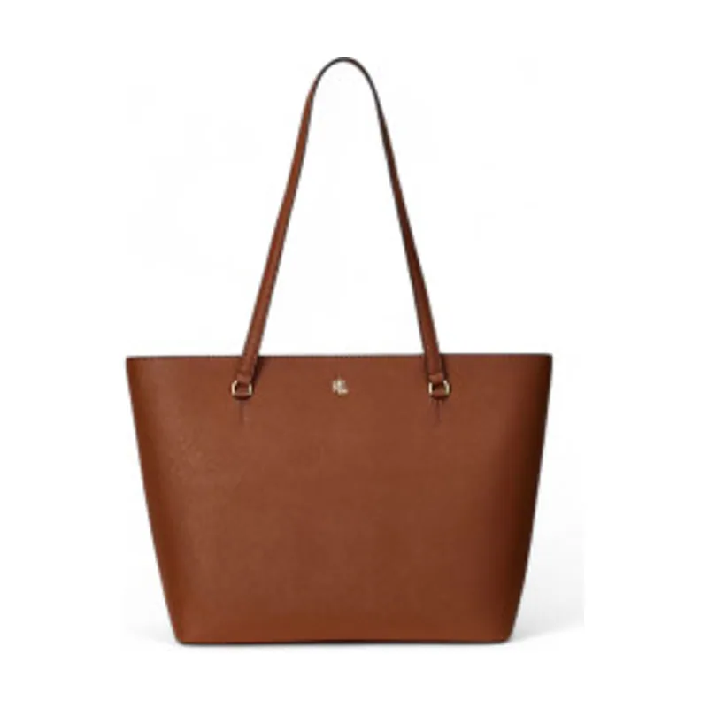Lauren Ralph Lauren Bolso tote Karly mediano de piel cruzada 431924351002