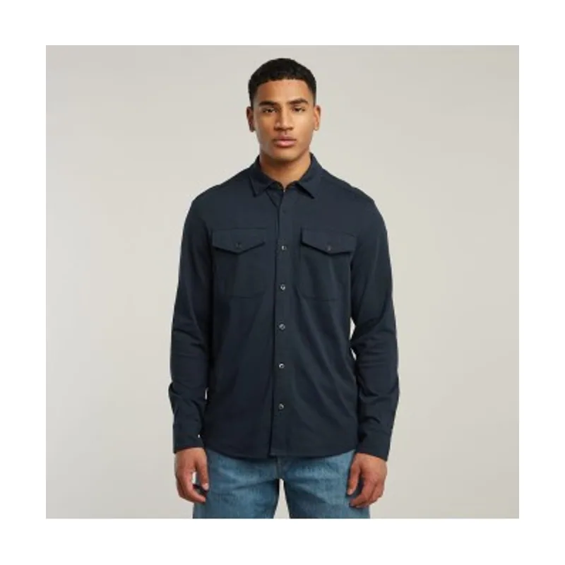 G-Star Camisa Jersey Marine Pockets D26765-C784-C742