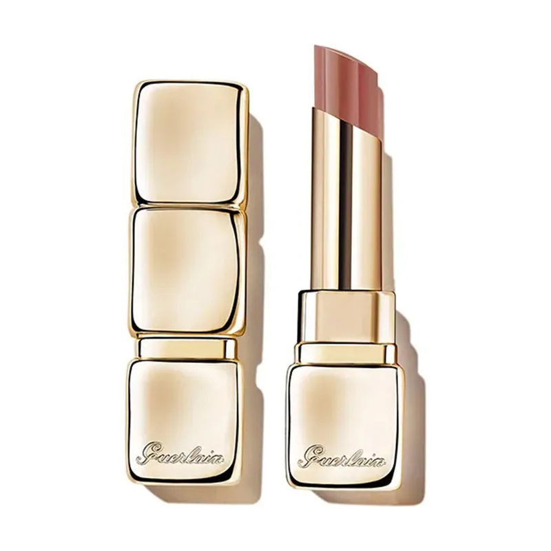 Guerlain KISSKISS SHINE BLOOM barra de labios brillo #119-floral nude