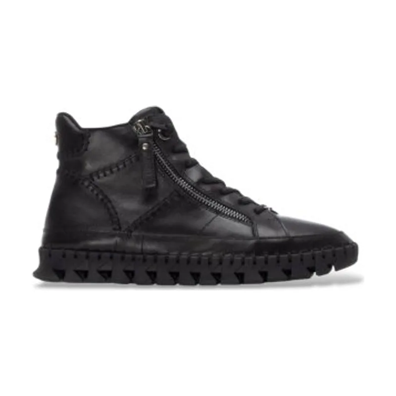 Carmela Botines de Piel 162708 16270803-NEGRO
