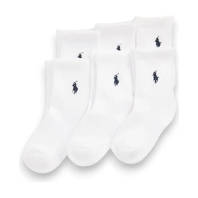 Polo Ralph Lauren Set 6 pares de calcetines de media caña 443974056001