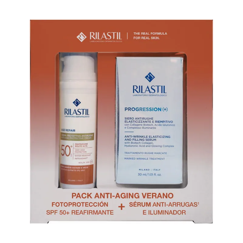 Rilastil Antiedad SPF50+ SUN System Estuche 2 pz