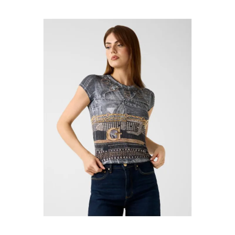 Guess Camiseta estampada W6RI05KCCG0