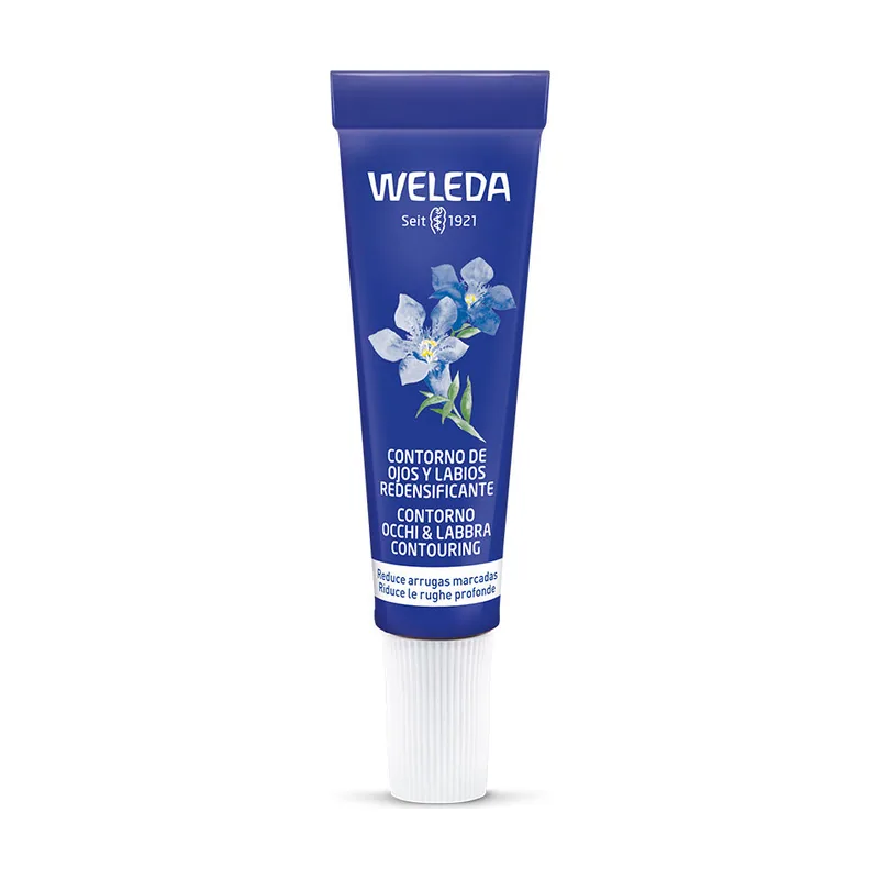 Weleda GENCIANA AZUL Y EDELWEISS contorno de ojos y labios redensificante 10 ml
