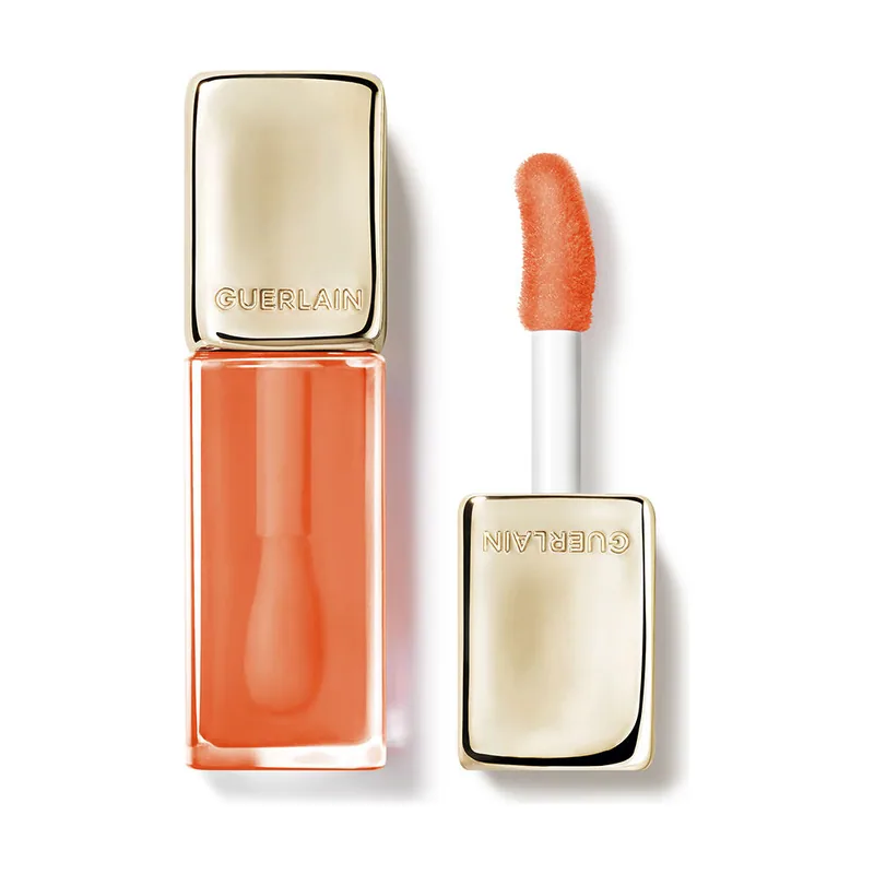 Guerlain KISSKISS BEE GLOW OIL aceite para labios con #319-Peach